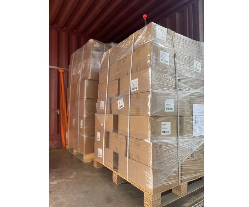 Shipment of 40k roll on bottles