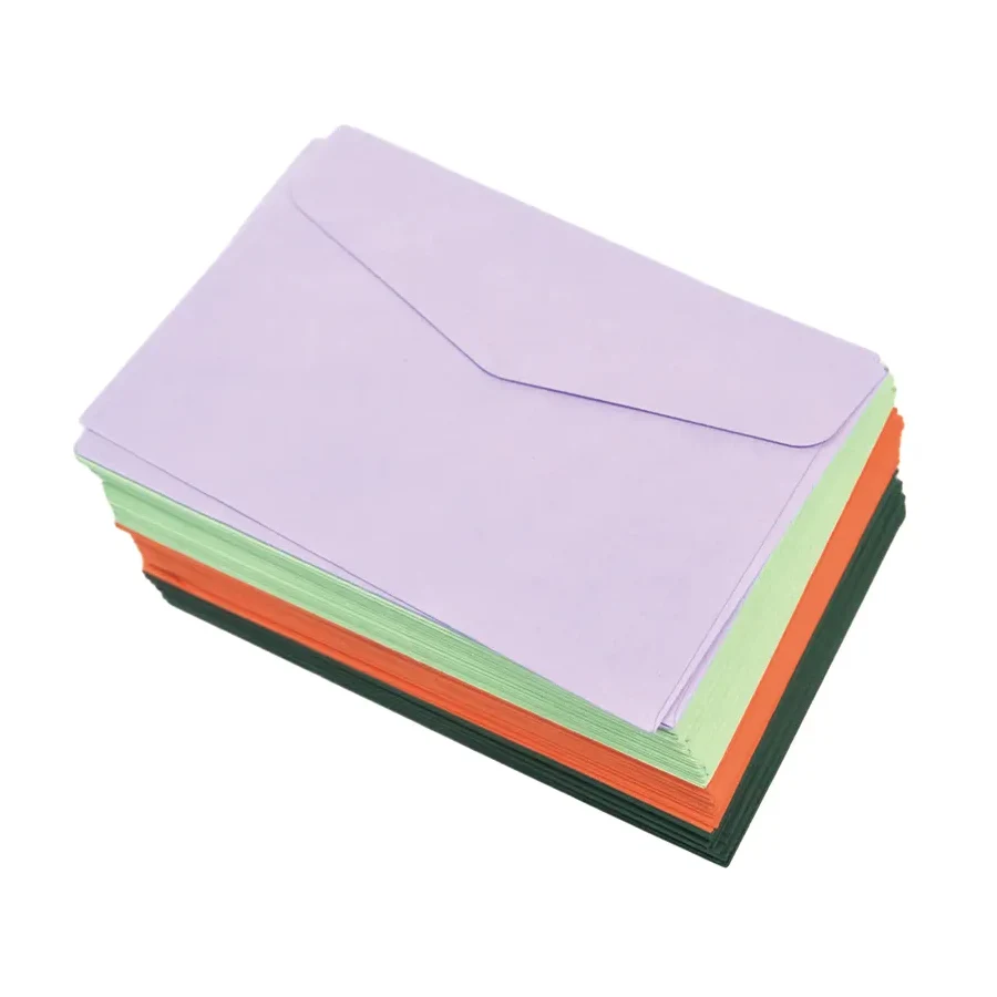 Assorted Colors Gift Card Bulk Envelope