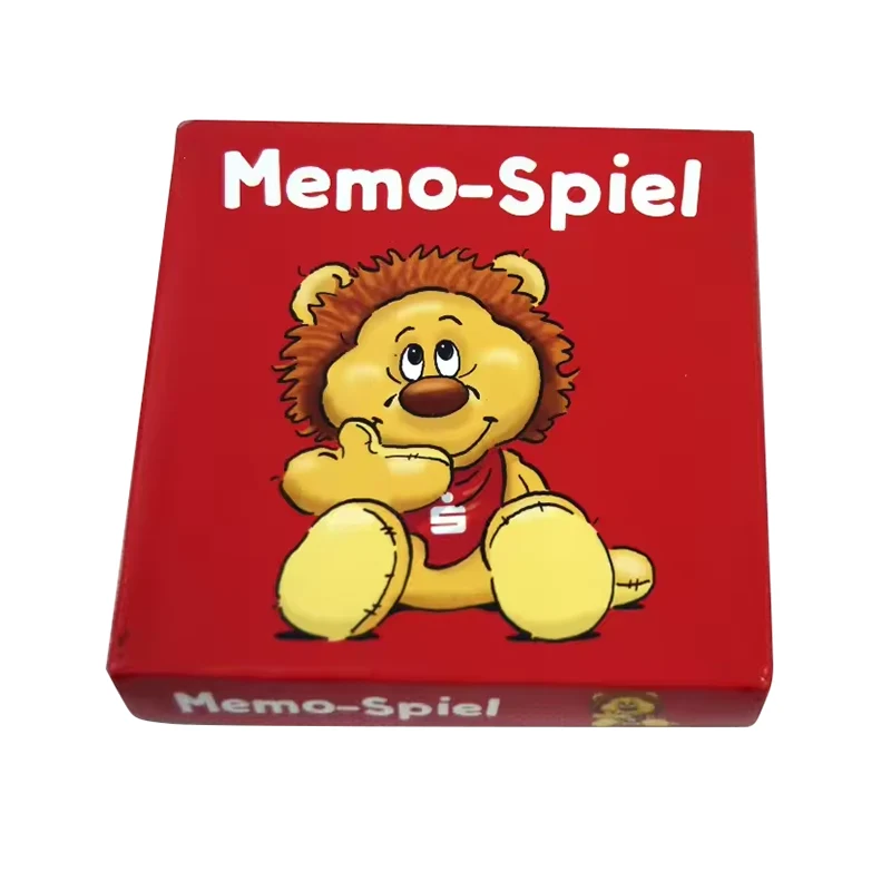 Cartoon Educational Memo Spiel Cards for Kids