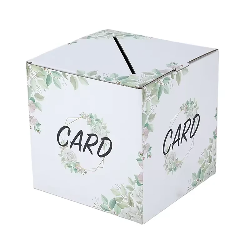 Boîte à cartes de mariage élégante