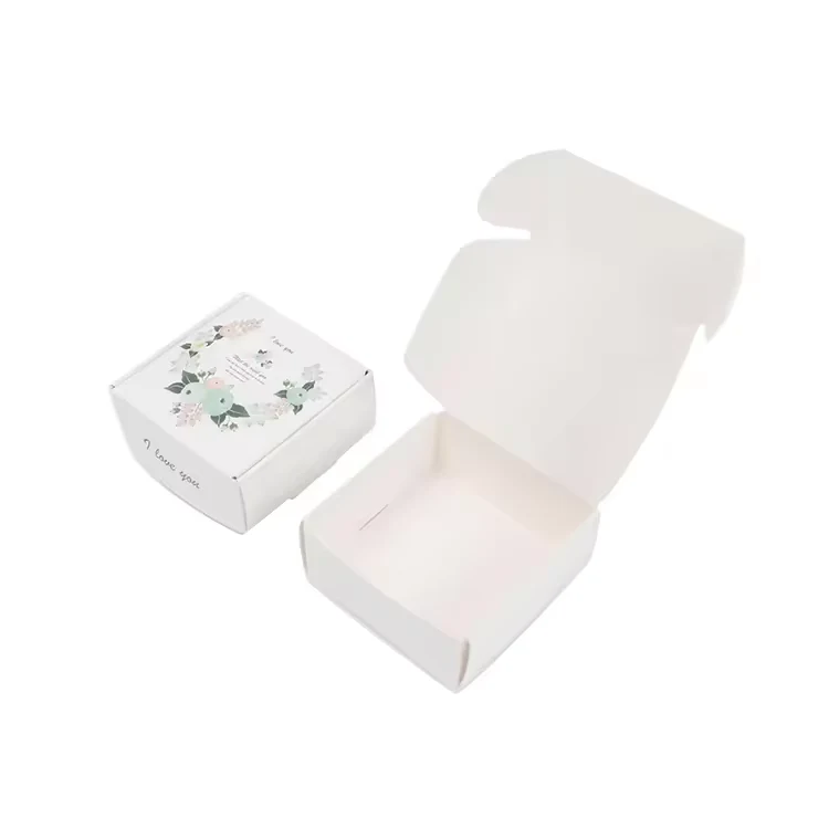 Flower Logo Shipping Jewelry Packaging Box