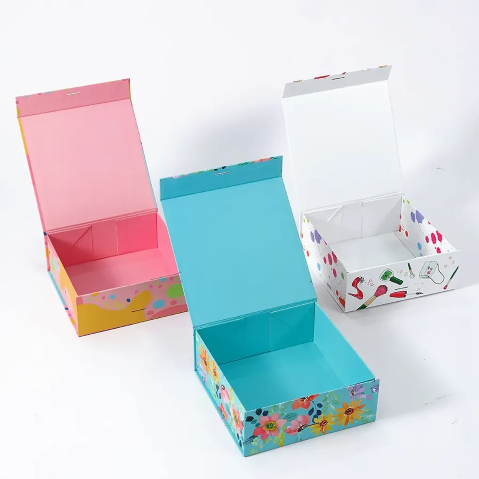 Cardboard Magnetic Closure Packaging Box