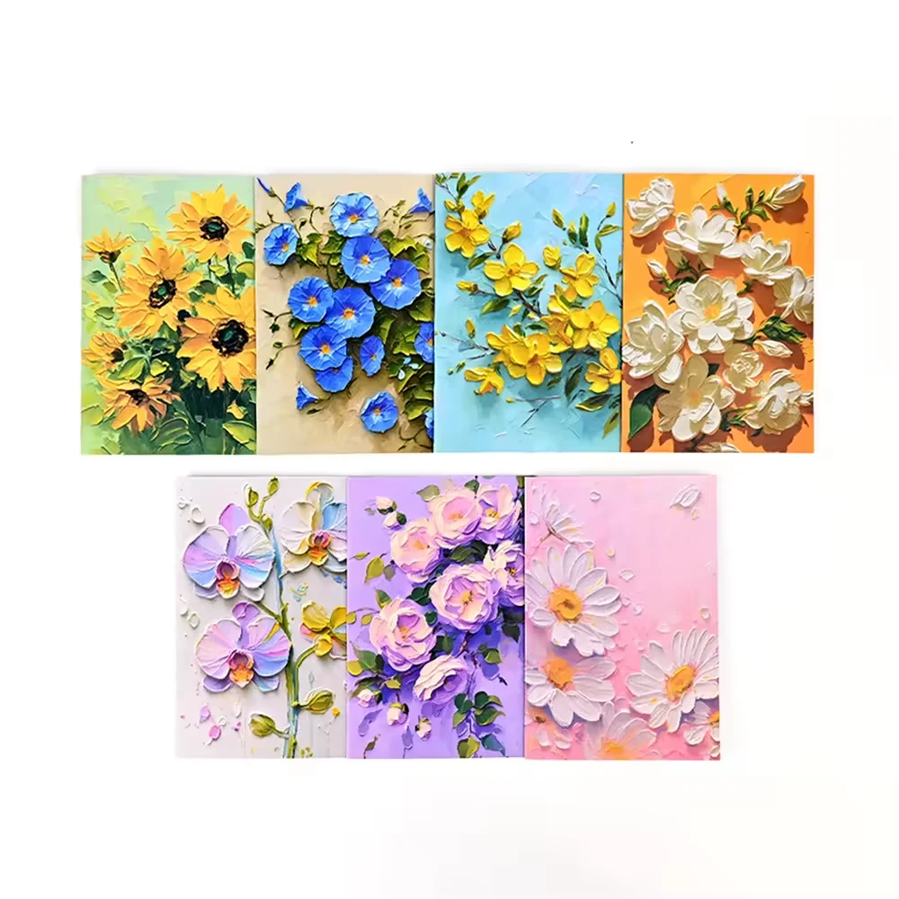 Flower Writable Greeting Cards