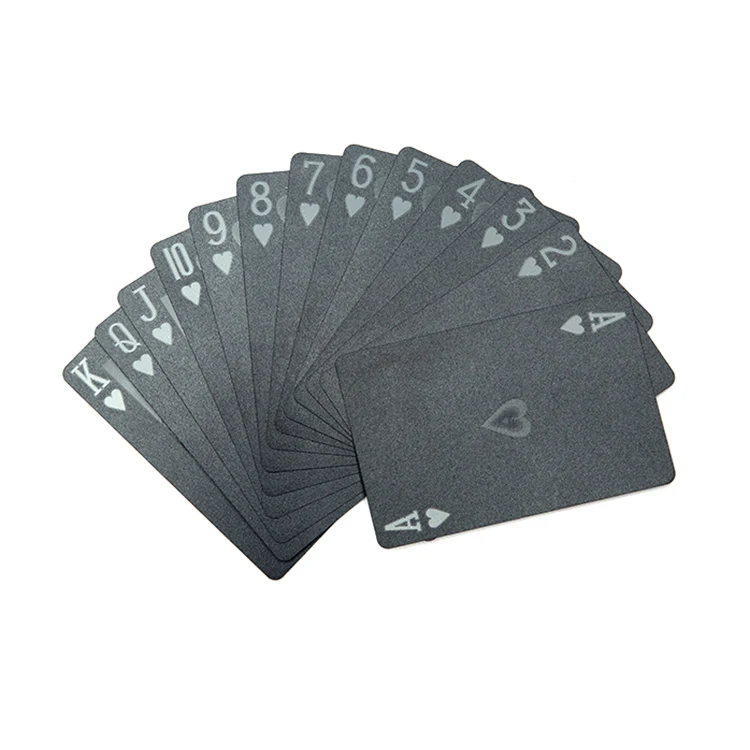 PVC Waterproof Playing Poker Card