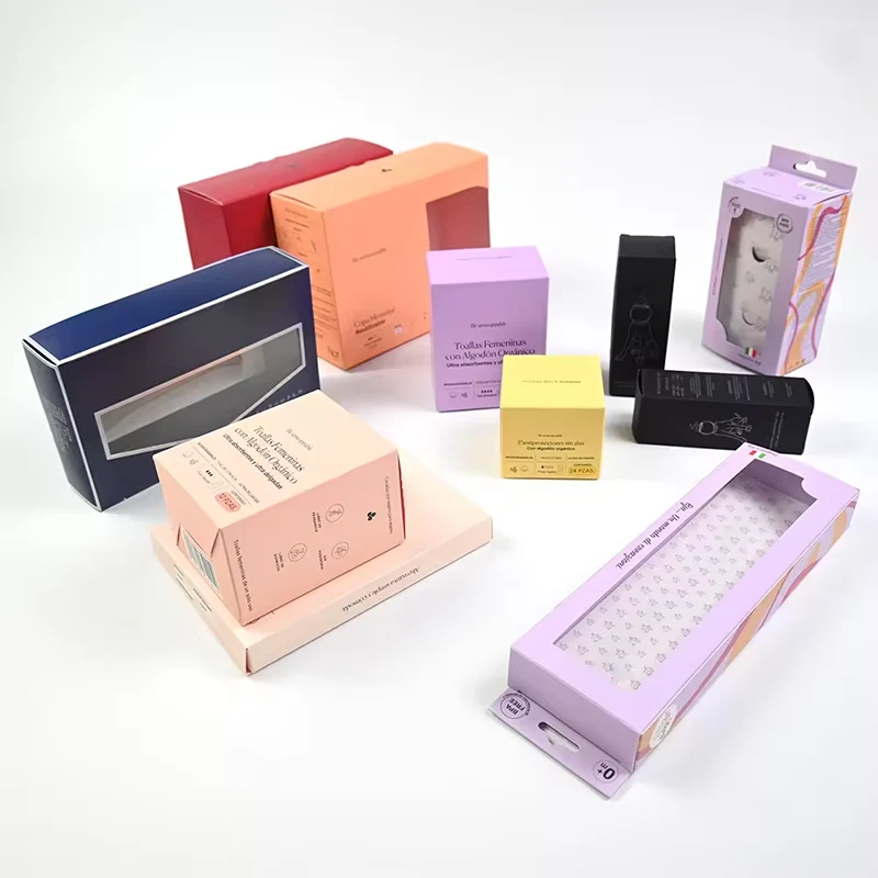 Skincare Cosmetic Paper Tuck Packaging Box