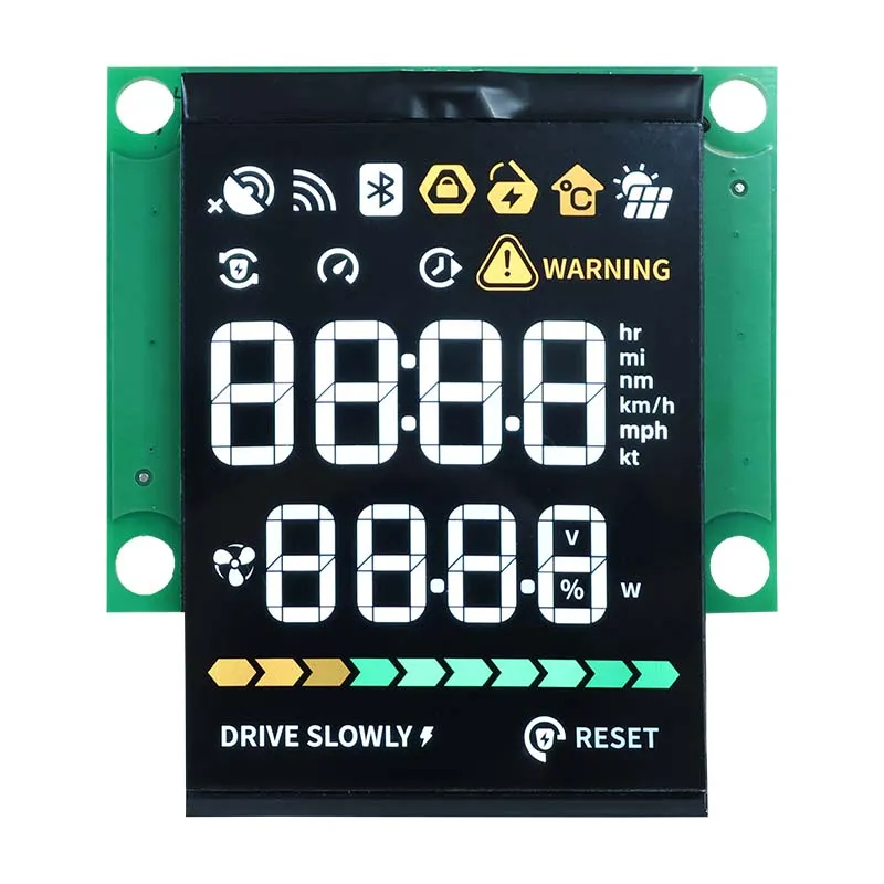 100 nits VA Colorful Segment Display Module