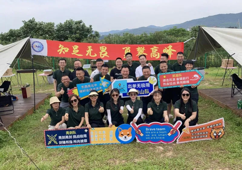 Fun Camping I CNK sales commendation and team building activity in April 2024 concluded successfully