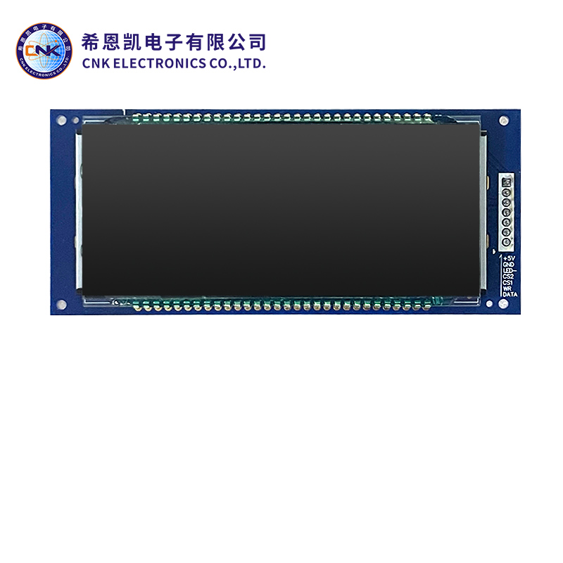 Monochromatický segmentový LCD displej
