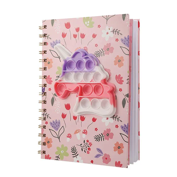 Carnet Planificateur de Parties scintillant de lait aux fraises