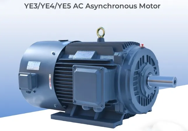 Isebenza njani i-AC ye-asynchronous motor?