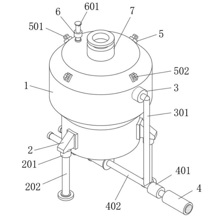 Yinchi Waxay Sugaysaa Patent-ka Sare ee Silo Conveyor Pump oo wata Naqshad Laba Channel