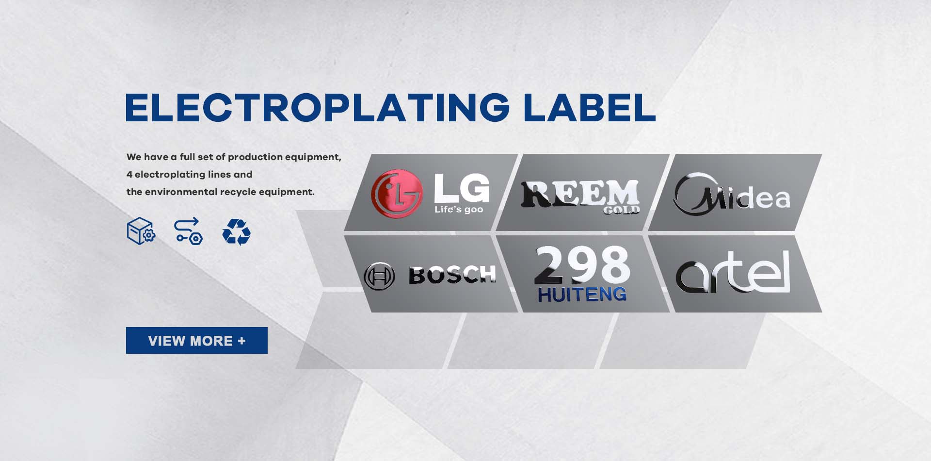 Electroplating Label Manufacturer