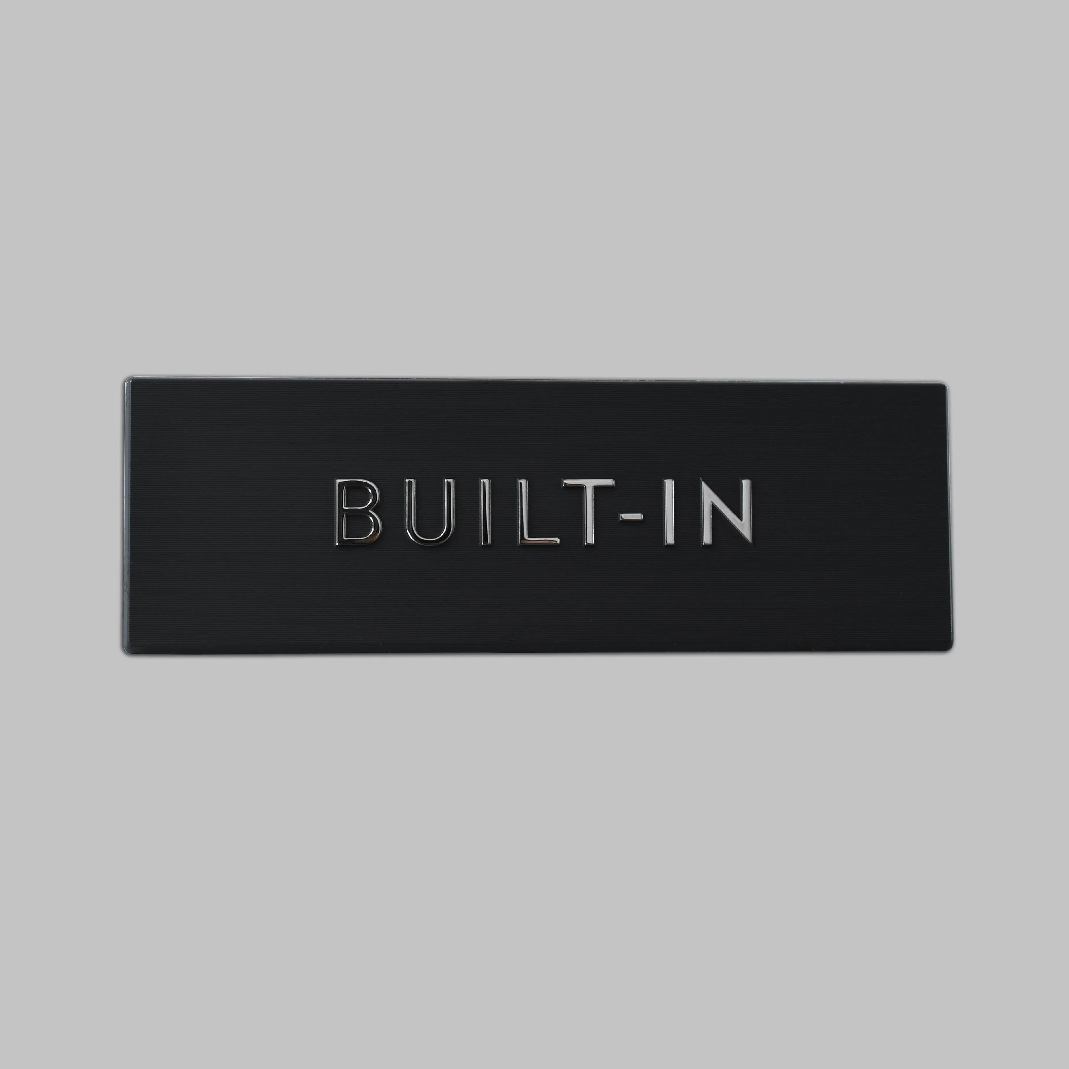 Diamond Cut Aluminum Nameplates Sign