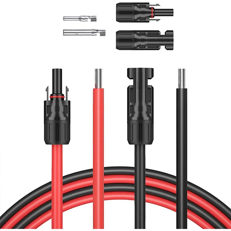 5 Piedi 10AWG (6mm2) Filu di Pannellu Solare