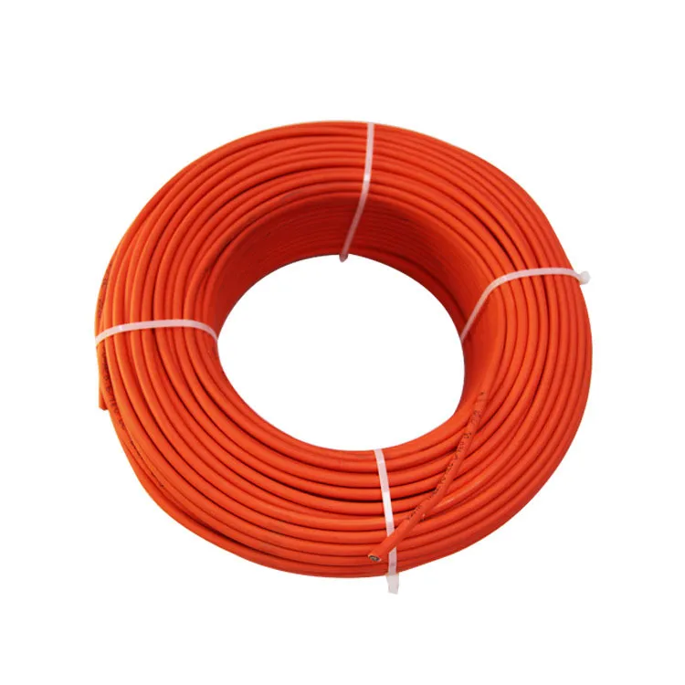Vysokoteplotní opláštěný kabel ze silikonové pryže