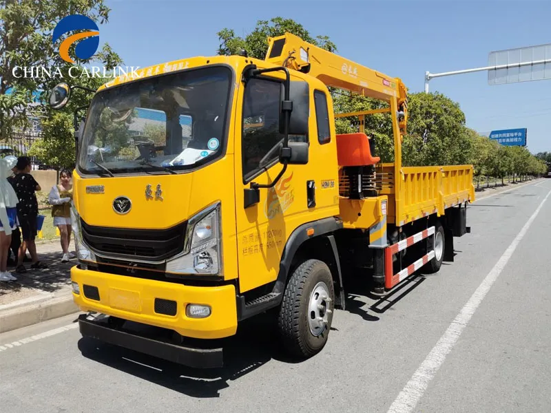 SINOTRUCK Homan жүк көлігіне орнатылатын кран