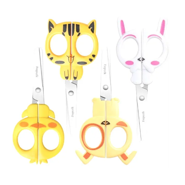 Colorful Handle Children Stainless Steel Scissors