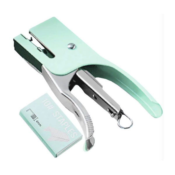 Easy to Carry Metal Binding Stapler of Student and Office