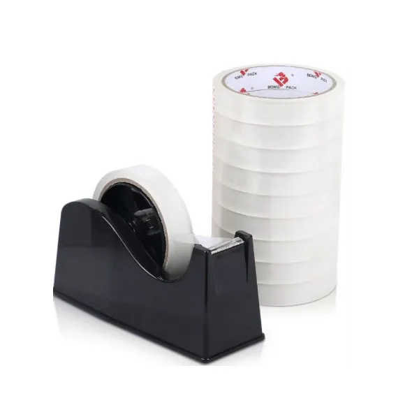 Office Tape Dispenser with Plastic Base