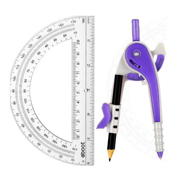 Quick-Draw Compasses Set with Adaptor