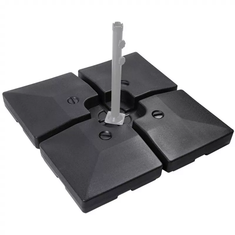 Square Patio Umbrella Base Water Filled