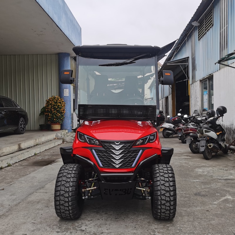 2+2 Seater Electric Lifted Hunting Vehicle With Lithium Battery