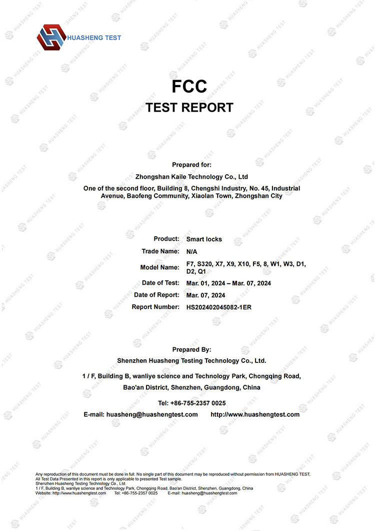 správa FCC