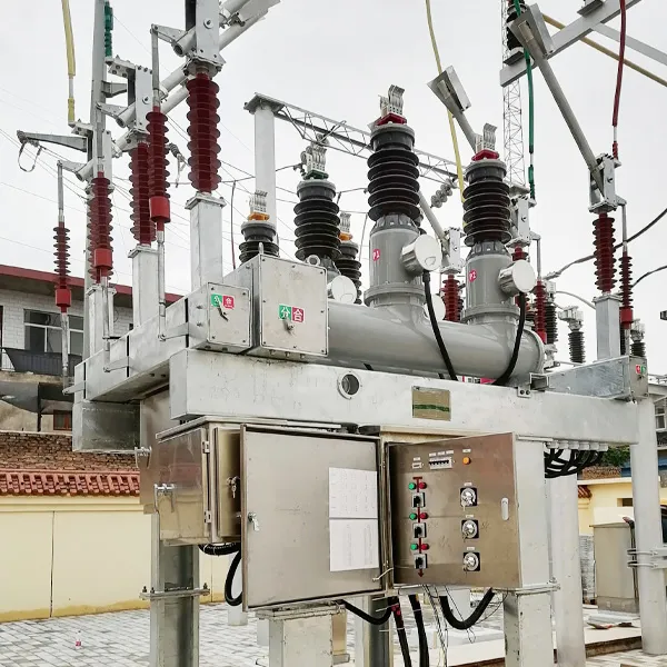 126KV Outdoor high-voltage SF6 open type combination electrical appliances