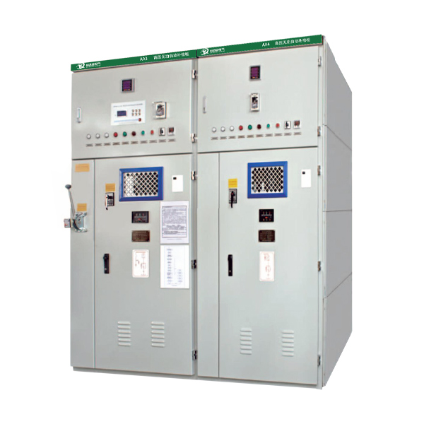 Medium voltage automatic reactive power compensation complete device