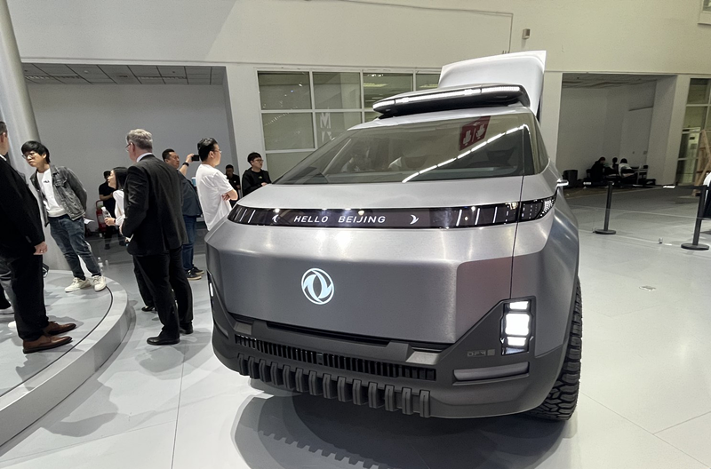 Ауто Пекинг 2024: Донгфенг еπ 2024 Цонцепт Пицкуп Камион