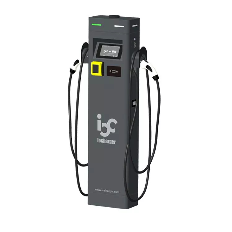 OCPP Plug and Charge Public EV Charger ຮອງຮັບການຊໍາລະດ້ວຍບັດເຄຣດິດດ້ວຍ POS Terminal