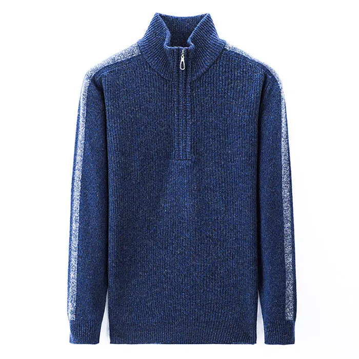 Cotton round neck pullover sweater, cashmere round neck pullover sweater, navy blue round neck pullover sweater are essential items in winter wardrobes, with multiple advantages
