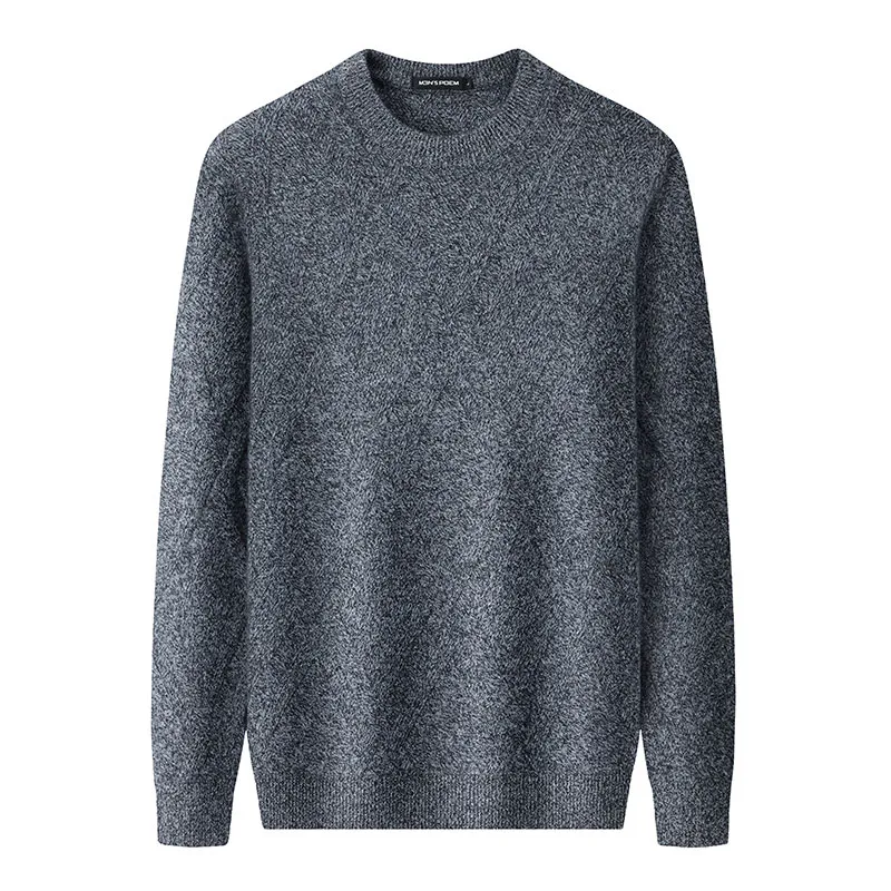 Cashmere trui met ronde hals