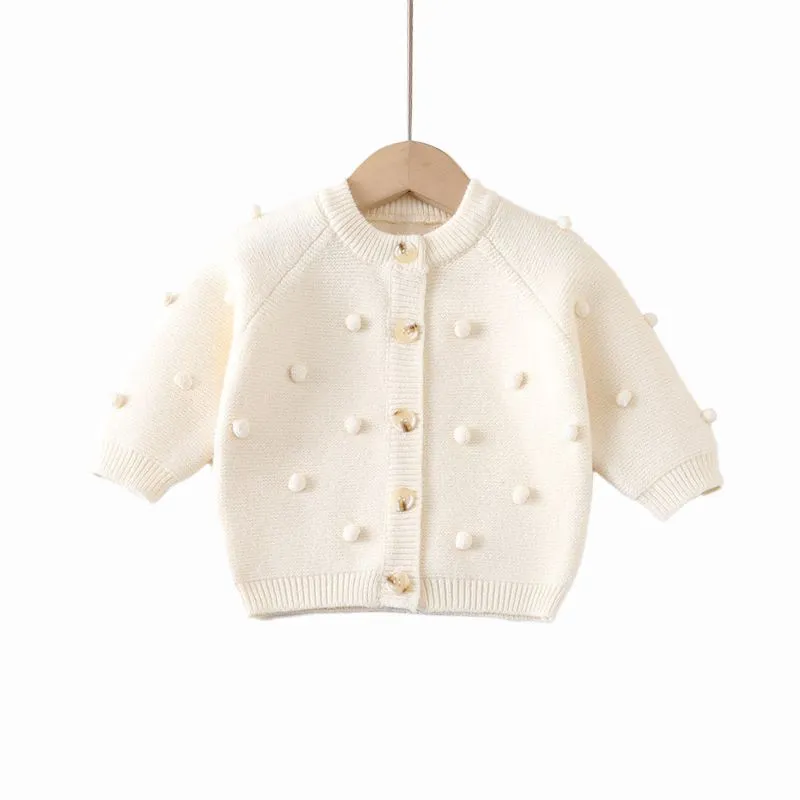 Hairball Knit Cardigan Sweater Children