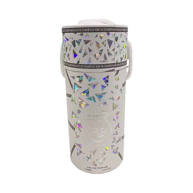 Luksus Cylinder Parfume Papir Box