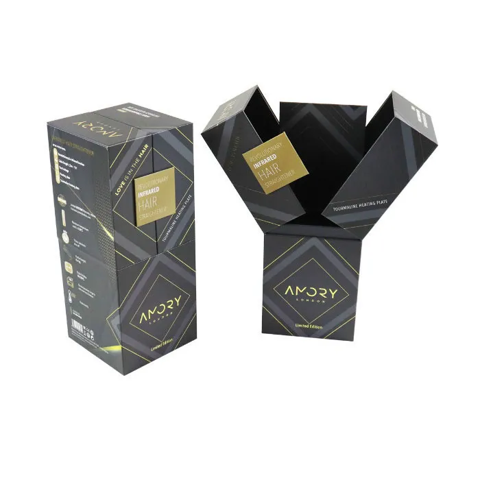 Paper Double-Door Perfume Packaging Box