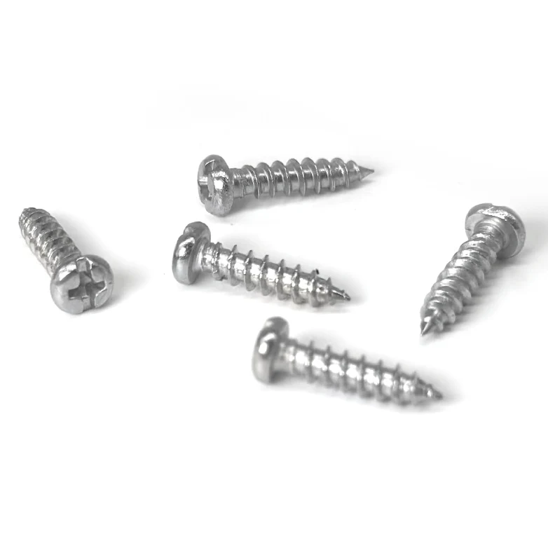 A Teeth Eleven Slot Pan Head Wood Screws