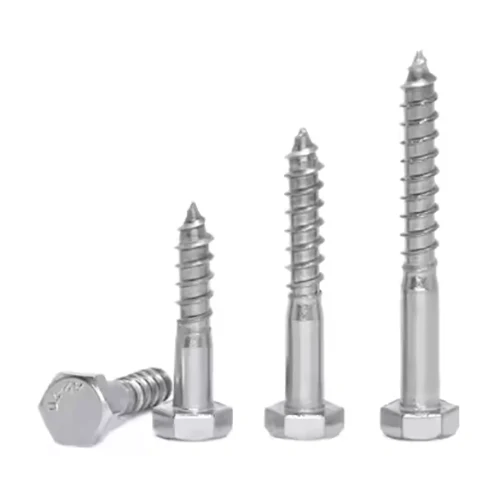 Hex Head Lag Screws With Fit Neck