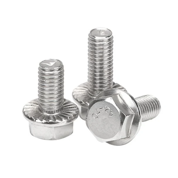 Hexagon Flange Bolts With Teeth