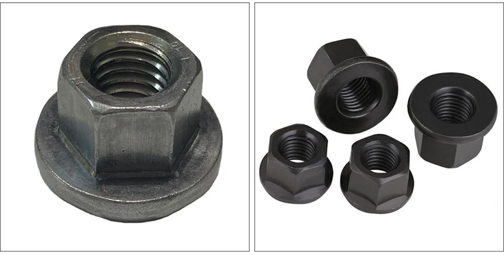 Hub Nuts - Hexagon Flange Nuts and Type B