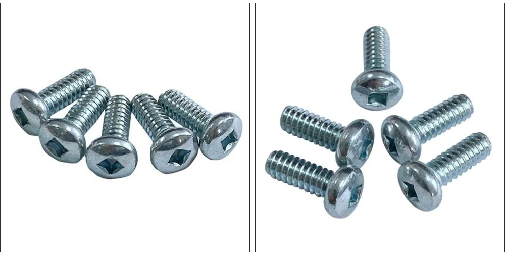 Metric square socket countersunk flat head screws