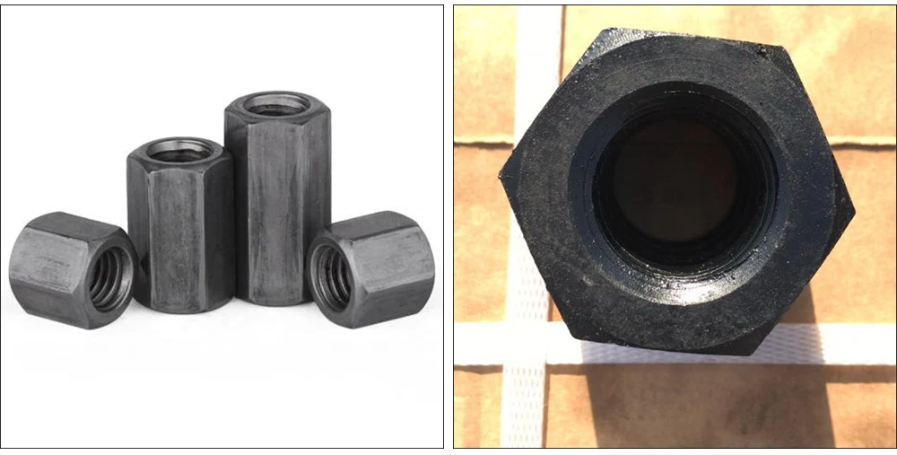 Hexagon pipe nuts with thread as in ISO 228-1