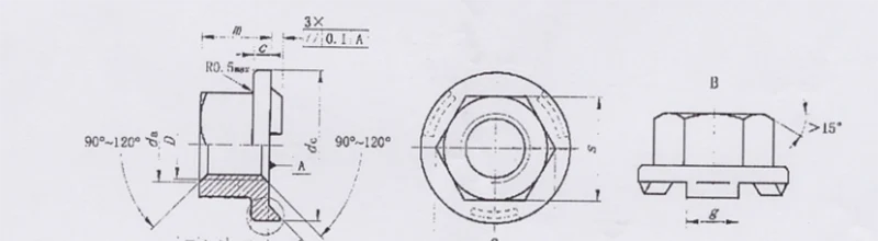 Weld Hexagon Nuts With Flange