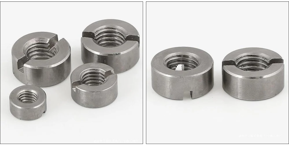 Slotted round nuts—Type B