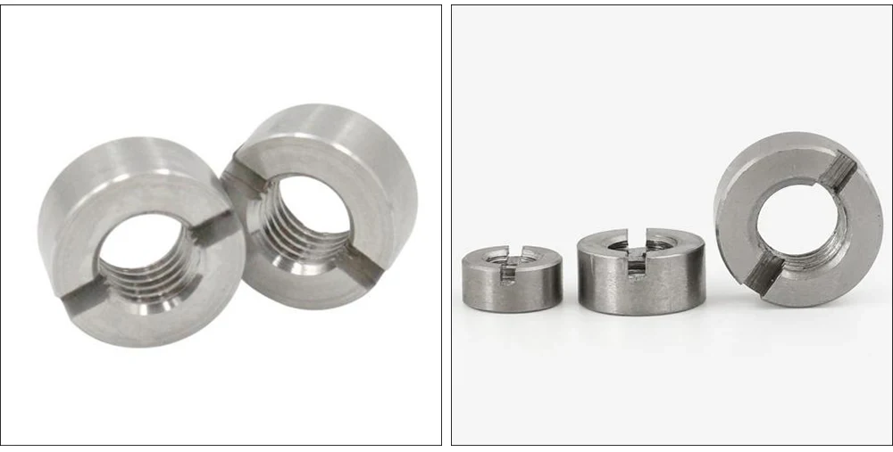 Slotted round nuts—Type B