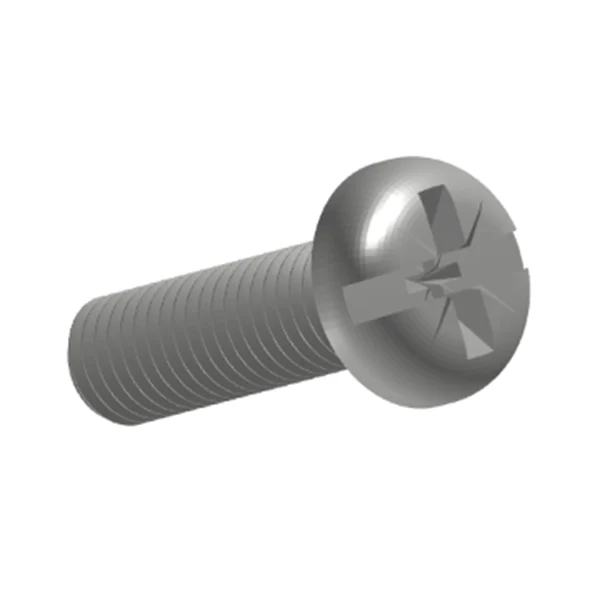 Pozi Slotted Combo Pan Head Screws