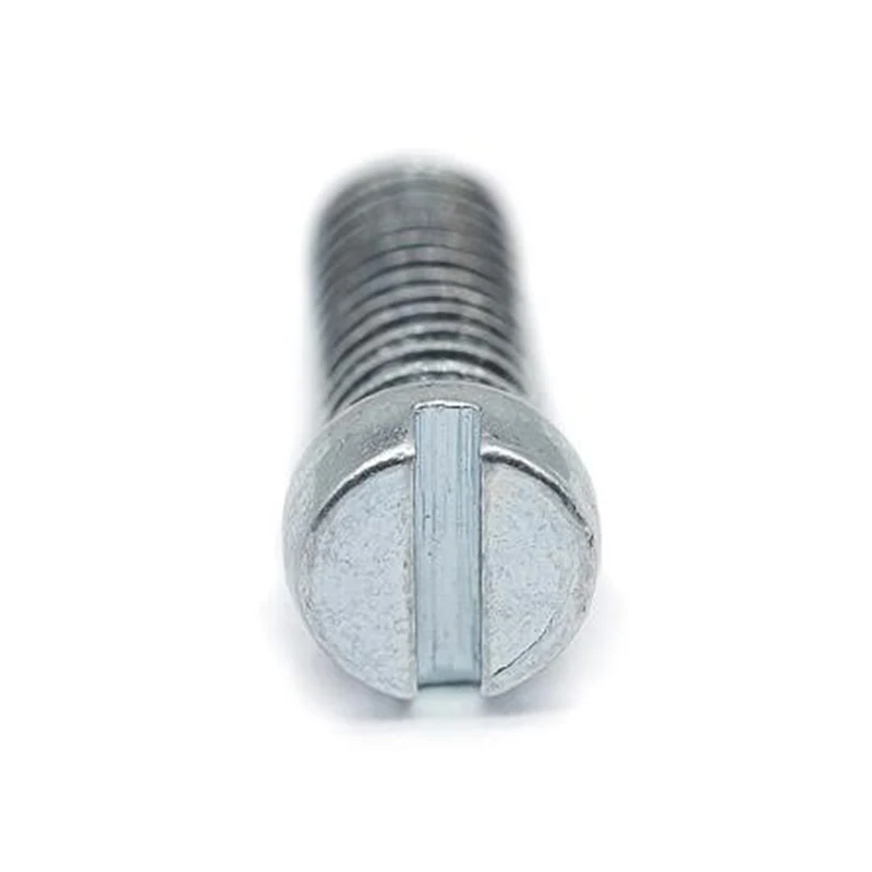 Slotted Pan Head Screws And Small Plain Washer Assemblies