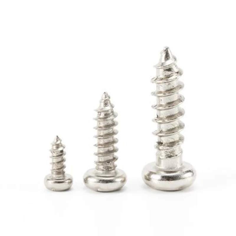 Small Pan Head Screws With Cross Recess