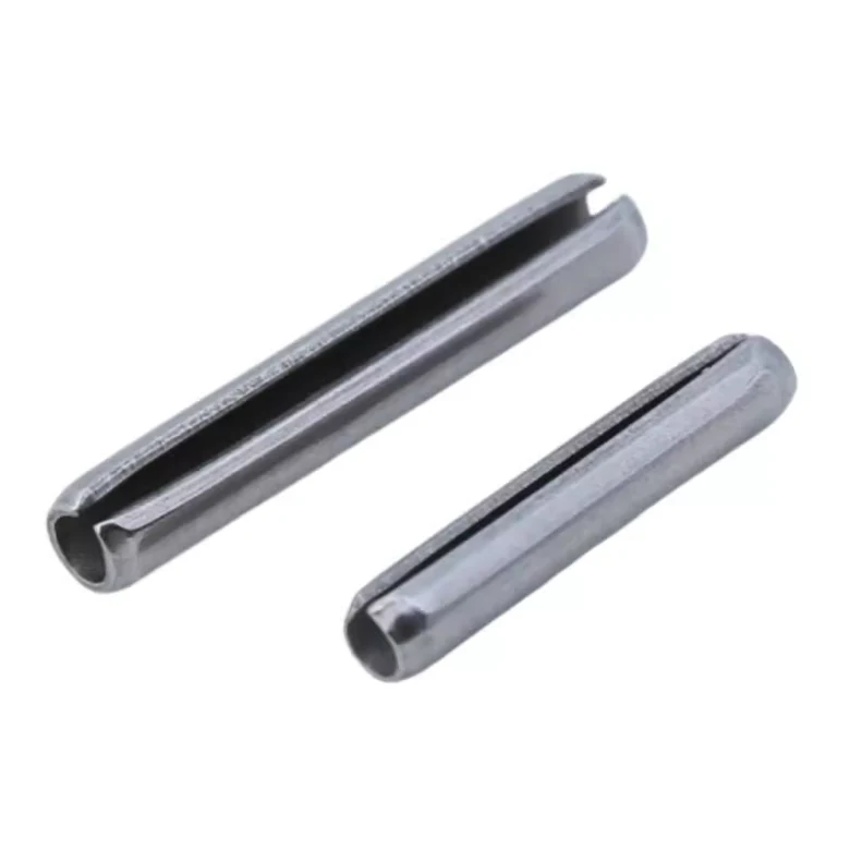 Spring-Type Straight Pins-Slotted Heavy Duty