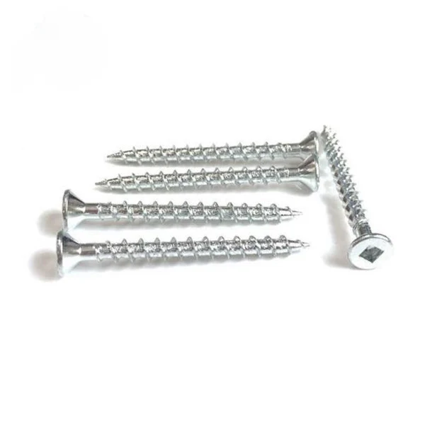 Square Slot 80° Countersunk Head Screws